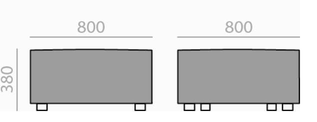 Модульный тканевый диван Andreu World гайка ARCH-00088677 - Вид №5