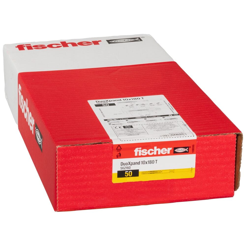 Удлиненный дюбель FISCHER Fischer DUOXPAND-T ARCH-00013763 - Вид №7