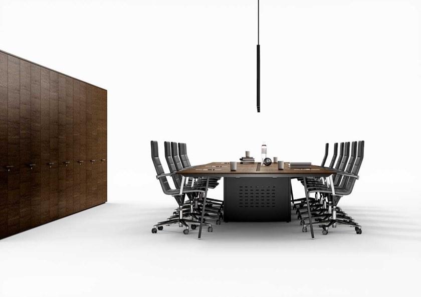 Bralco Высокий офисный блок из дуба с распашными дверями Take off sun-id-1505247 - Вид №1