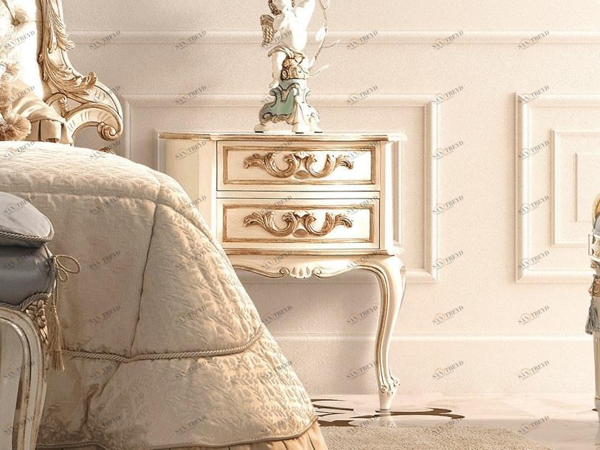 Andrea Fanfani Лаковая прикроватная тумба с ящиками Opera 2064/c