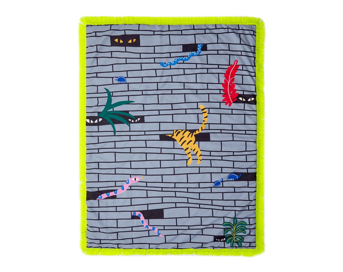 072135 Плед TÁPAME MUCHO Urban Jungle 180*140 SANCAL Tapame Mucho  - Вид №4