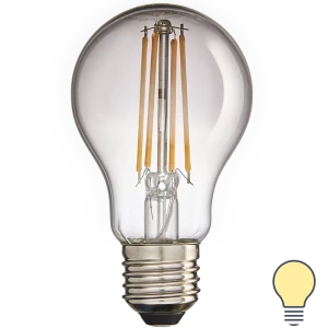 Лампа умная светодиодная Osram Smart Plus E27 220-240 В 6 Вт груша тонированная 540 лм, теплый белый свет 89143917 STLM-2078033