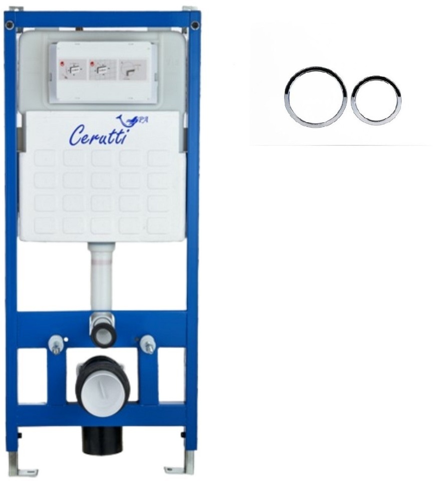 91075504 Инсталляция для унитаза 9476 STLM-0470946 CERUTTI SPA
