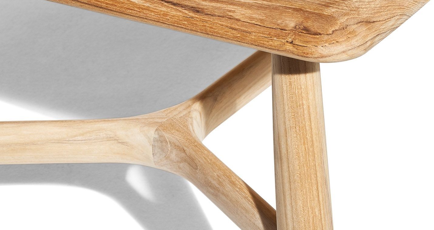 Прямоугольный садовый стол из тикового дерева Poltrona Frau Boundless Living Outdoor Collections ARCH-00090195 - Вид №10