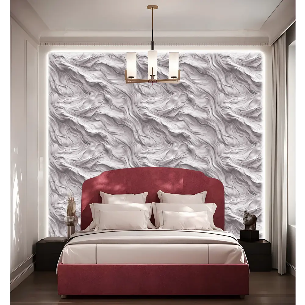 Erismann Mira: Флизелиновые обои фиолетовые с рельефной текстурой 89375362 STLM-0834723 - Вид №5