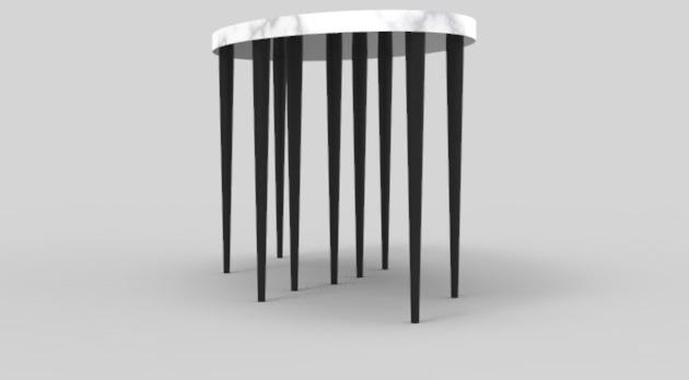 Beau & Bien Стол из каррарского мрамора sun-id-1353093 - Вид №4