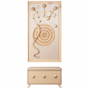 15006,14022 Настенная прихожая Heri 1 Айвори BOGACHO