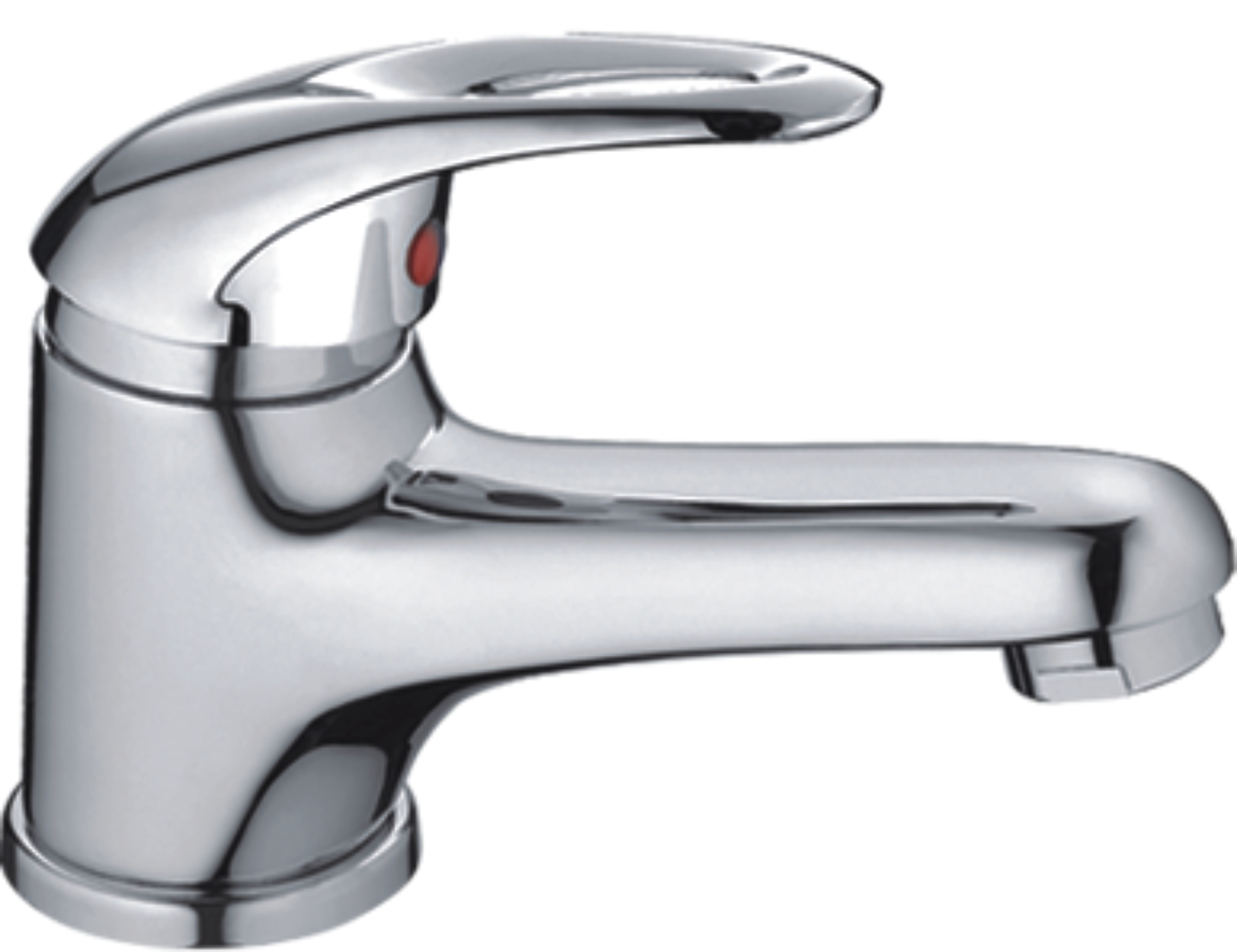 HB1003 Смеситель для раковины , хром Haiba  - Вид №1