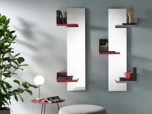 MEMEDESIGN Прямоугольное зеркало с настенной полкой