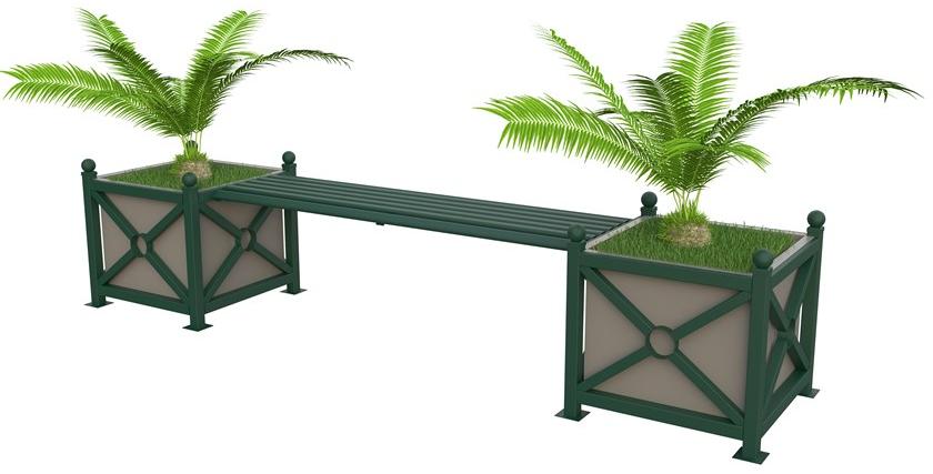 Lazzari Скамья с двойной сеялкой sun-id-1474816 - Вид №1