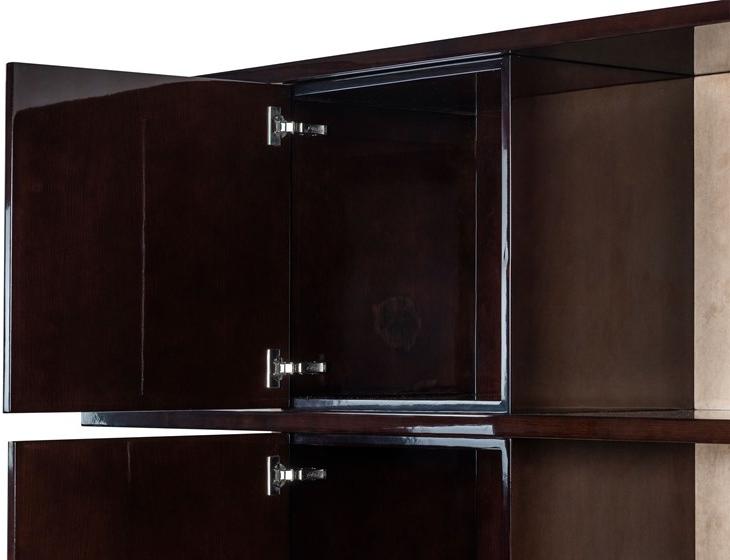Stylish Club Открытый книжный шкаф из фанерованной древесины Manhattan Scf.m22 - Вид №1