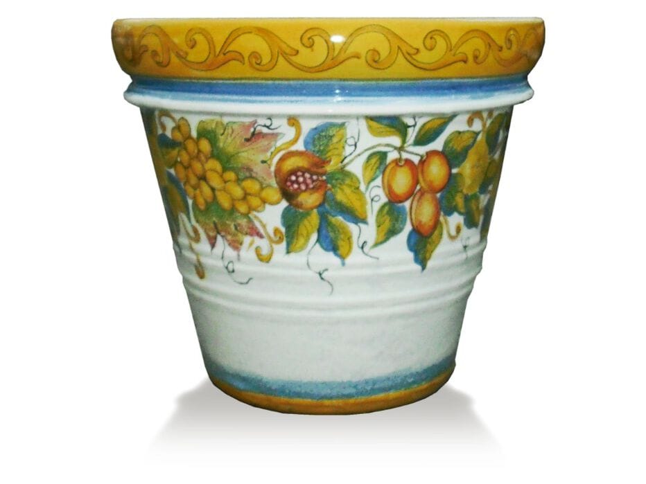 Украшенный терракотовый лимоньер Grandi Maioliche Ficola ARCH-00030307 - Вид №1