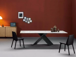 Bonaldo Прямоугольный керамический стол Ax