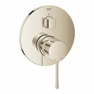 Внешняя часть смесителя для ванны GROHE Essence с переключателем на 3 положения, никель, глянец (24092BE1)