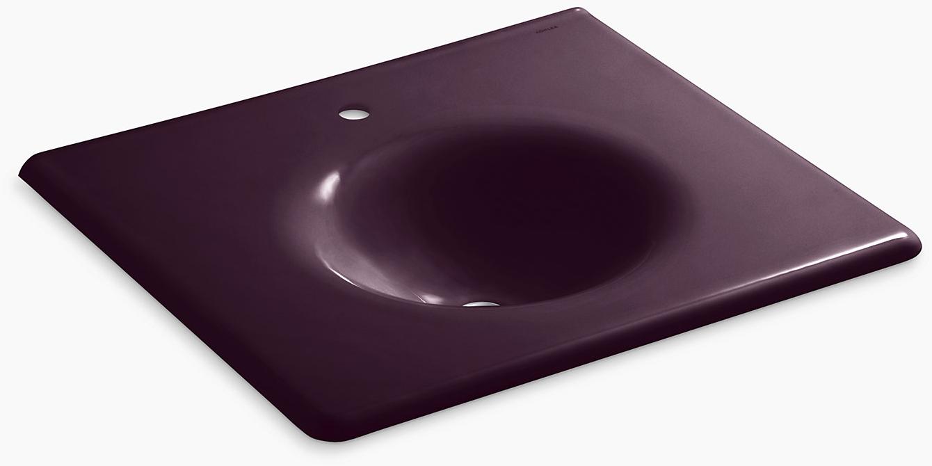 K-3048-1-PLM Накладная раковина на столешницу  прямоугольная Kohler 