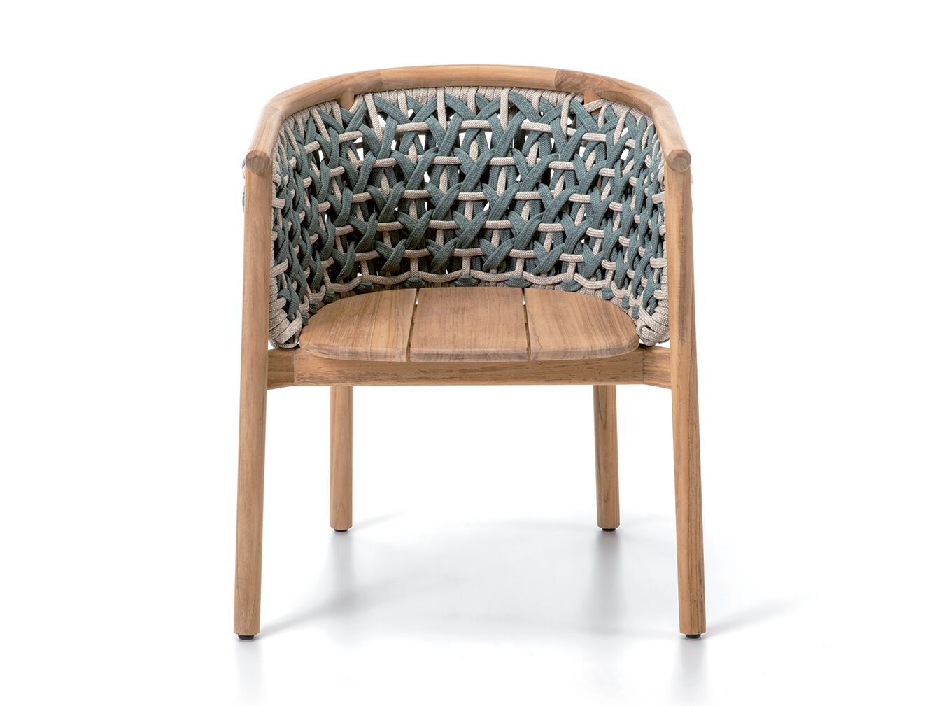 Стул для сада из тикового дерева с подлокотниками Ethimo патио ARCH-00083384 - Вид №6