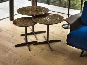 Verzelloni Круглый журнальный столик из мрамора Club