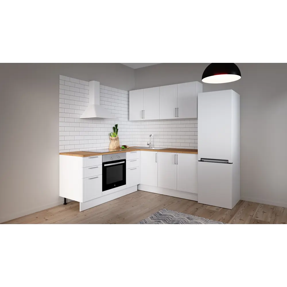 Фасад для кухонного шкафа Агидель 59.7x7.3 см KONSENSA ЛДСП цвет белый STLM-2194037 - Вид №6