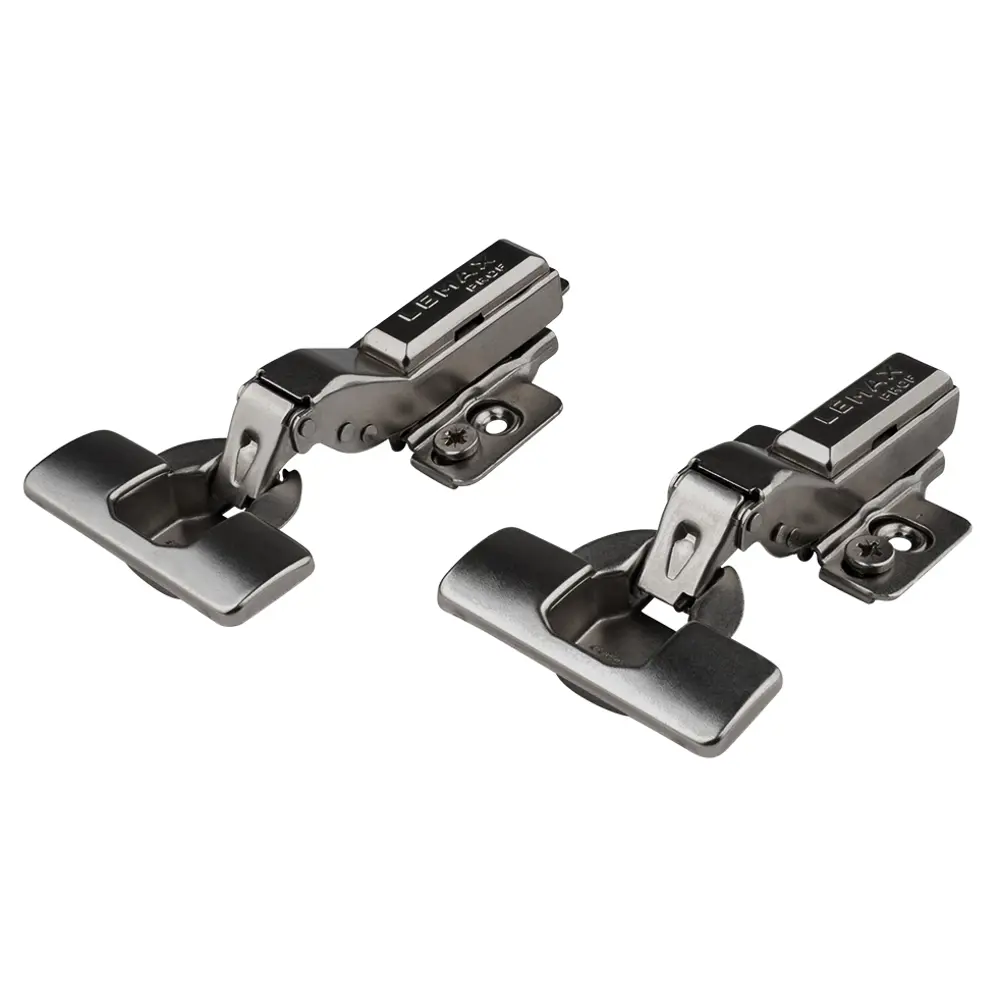 Петля мебельная Lemax Prof Softly Clap с амортизацией 105° черная 89407812 STLM-1575386