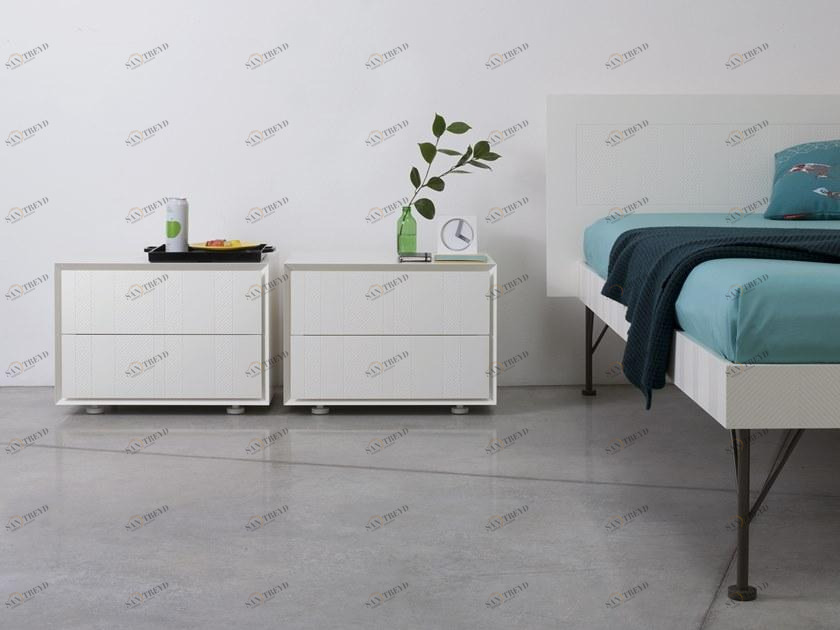 Capo d’Opera Лаковая прикроватная тумба с ящиками Quarantacinque sun-id-1480670