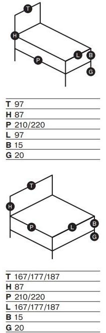 Frauflex Кровать-контейнер со съемной крышкой с мягким изголовьем sun-id-1458835 - Вид №2