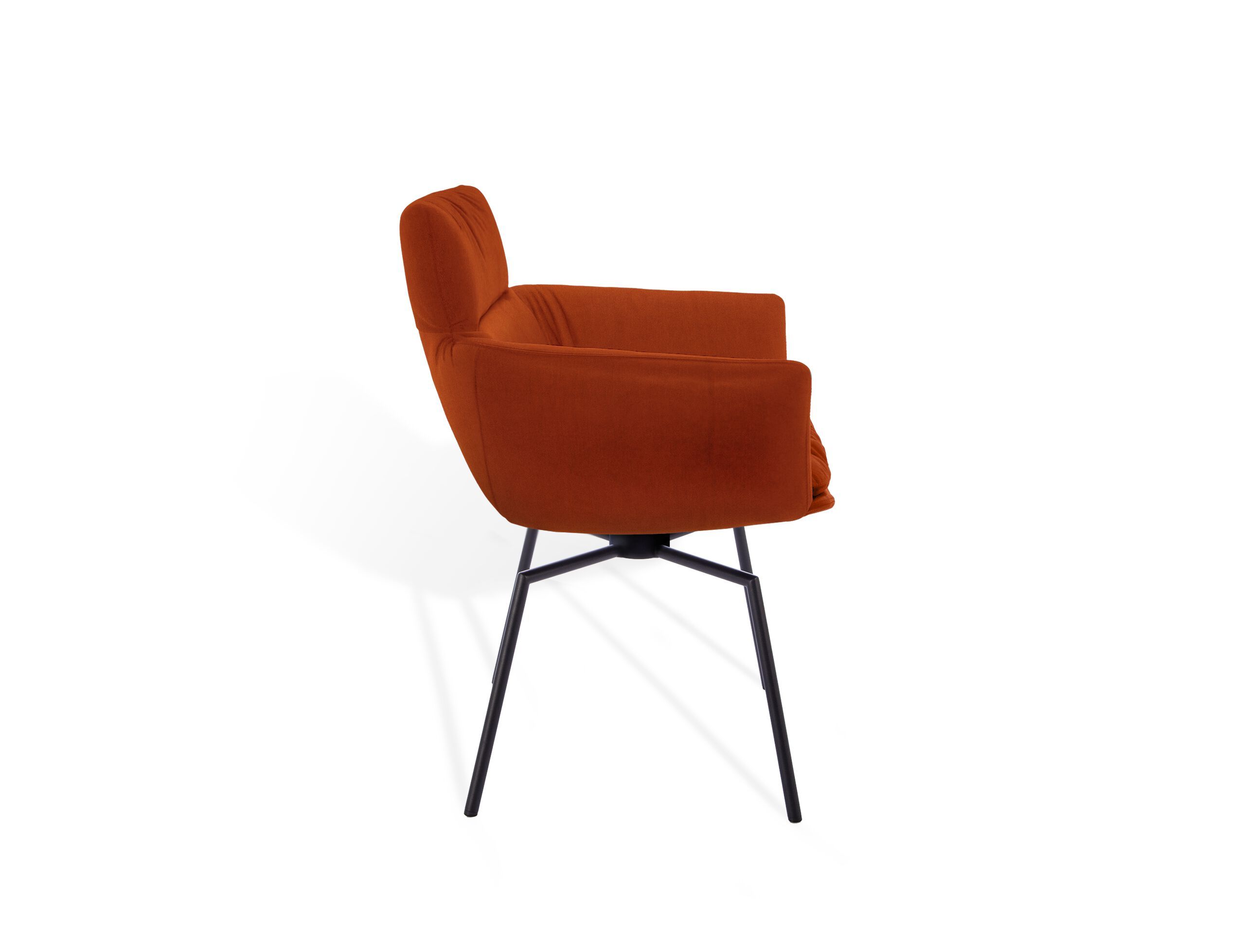 Мягкий стул с крестообразной рамой и подлокотниками KFF Faye ARCH-00134301 - Вид №12