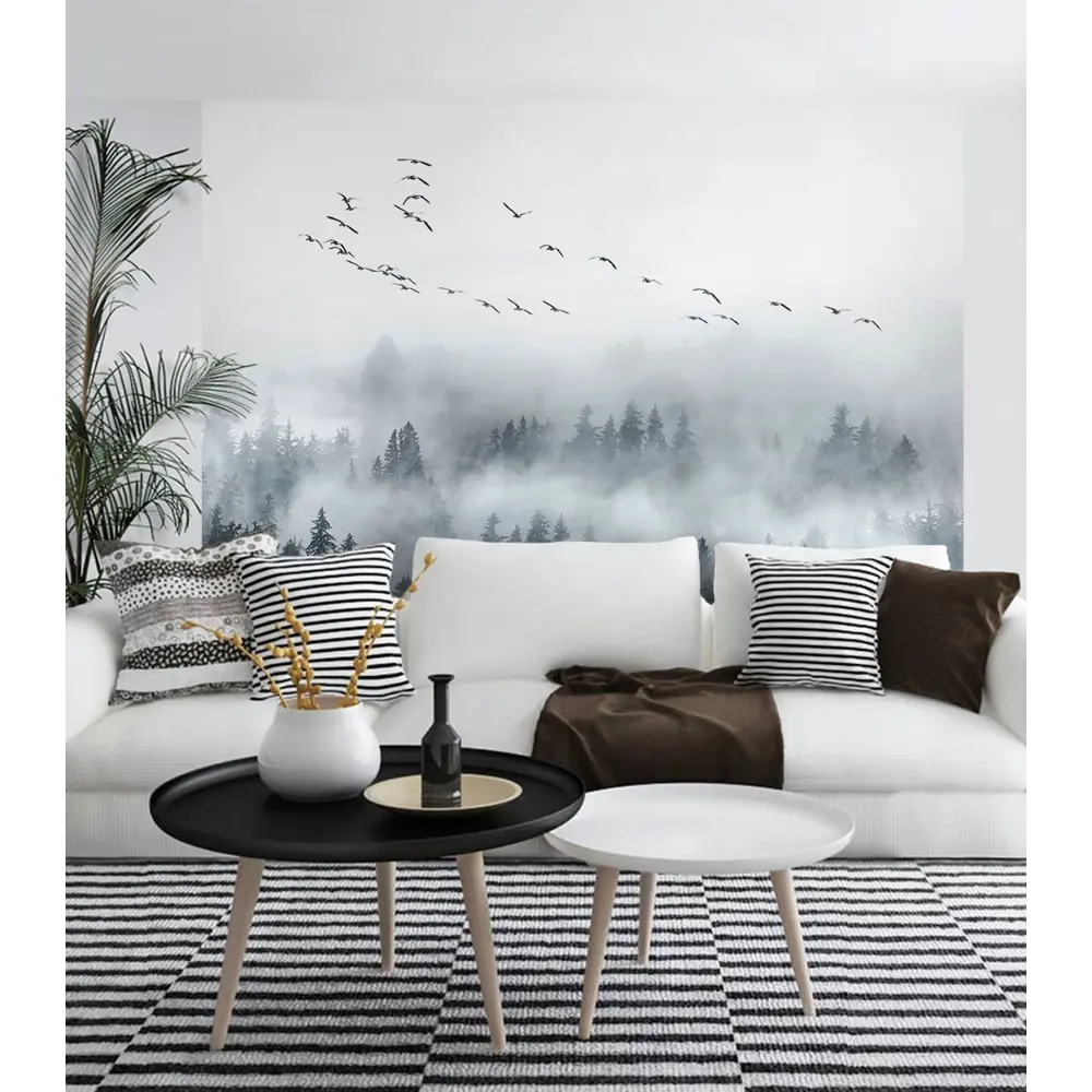 Фотообои «‎В густом тумане»‎ 3D флизелиновые 300x270 см L13-125 82912481 STLM-2150138 FBRUSH 3D FLIZART - Вид №2