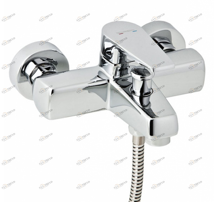 GENEBRE 64100 16 45 66 Смеситель для ванны однорычажный с комплектом 