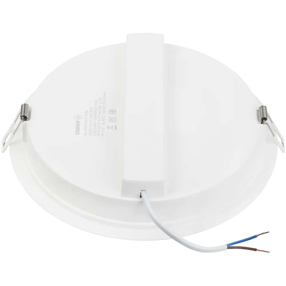 Светильник точечный LED встраиваемый Osram Ret 2280LM отверстие 200мм 24 Вт нейтральный белый свет цвет белый STLM-2168874 - Вид №3