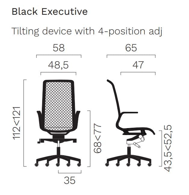 Ткань поворотный операционный офисный стул с колесами FREZZA Jodie ARCH-00146560 - Вид №8