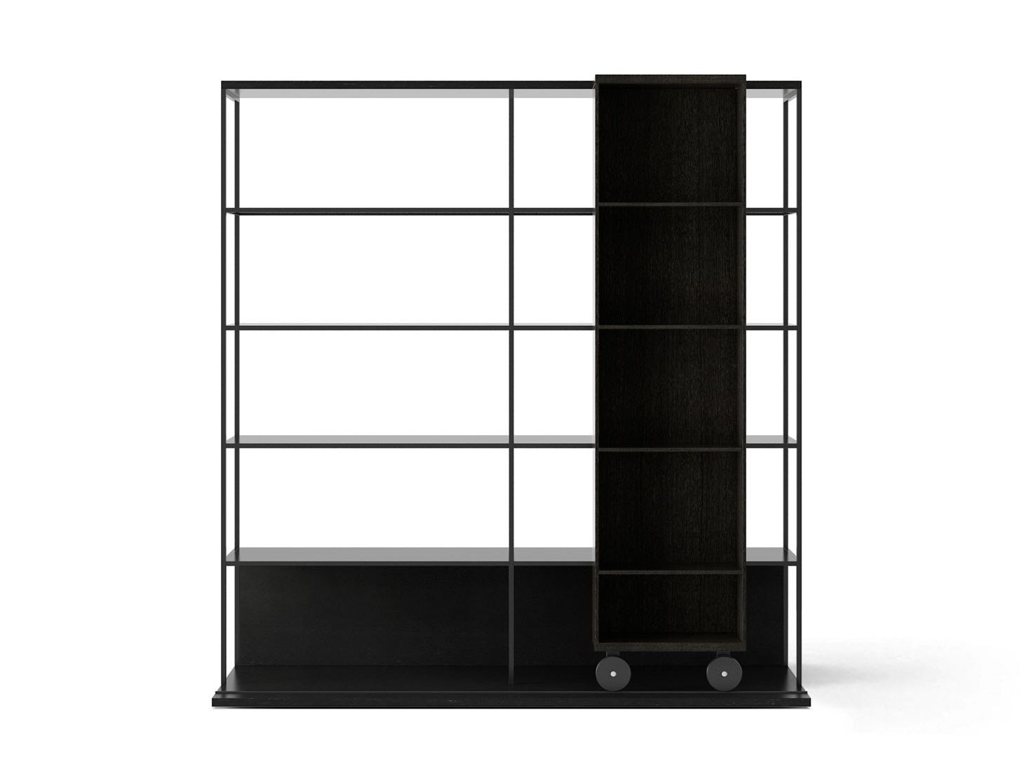 Книжный шкаф из МДФ на колесах Punt Literatura ARCH-00064312 - Вид №49