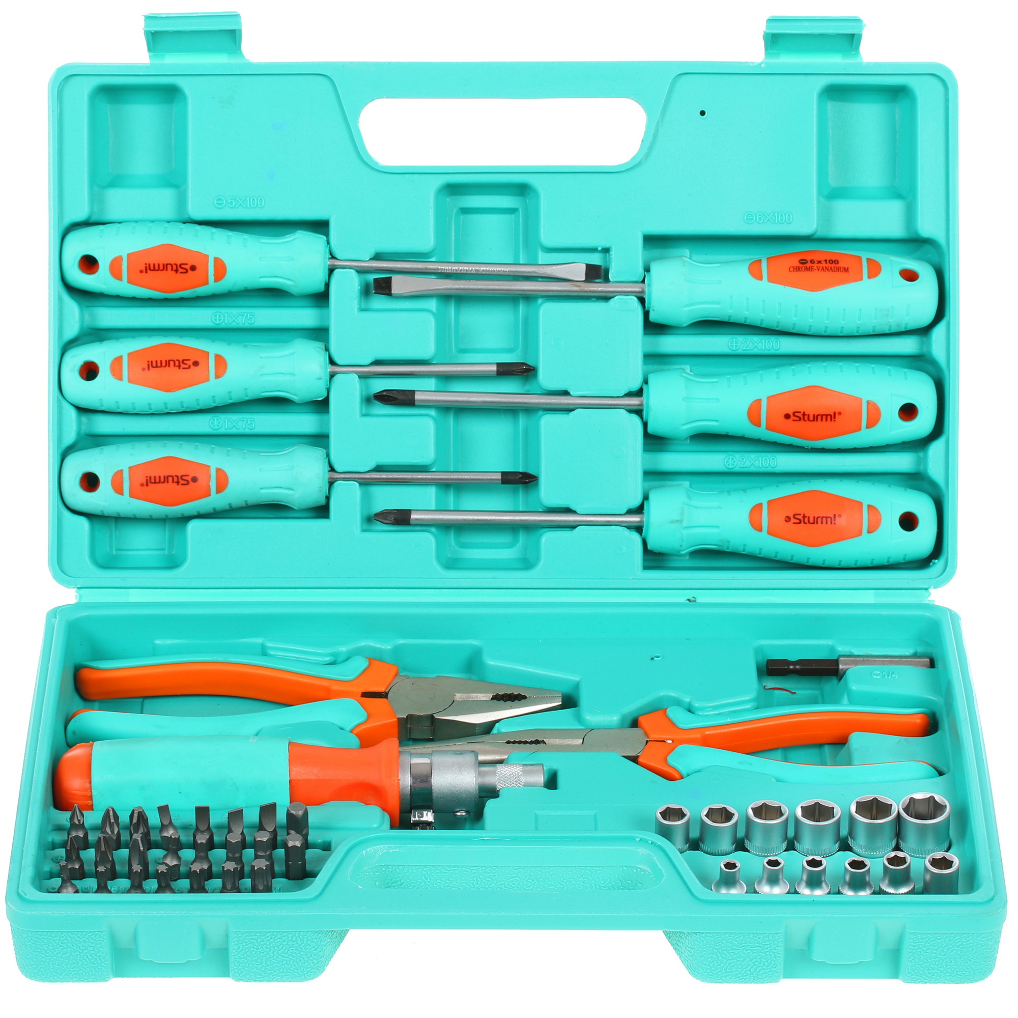 Набор инструментов Sturm! 1040-02-SS7 8113822 STDN-0102071