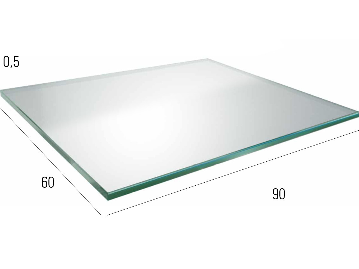 68.00.0130 Журнальный стол со стеклянной столешницей Bellini + Long Island - 60 x 90 Mbm - Вид №1