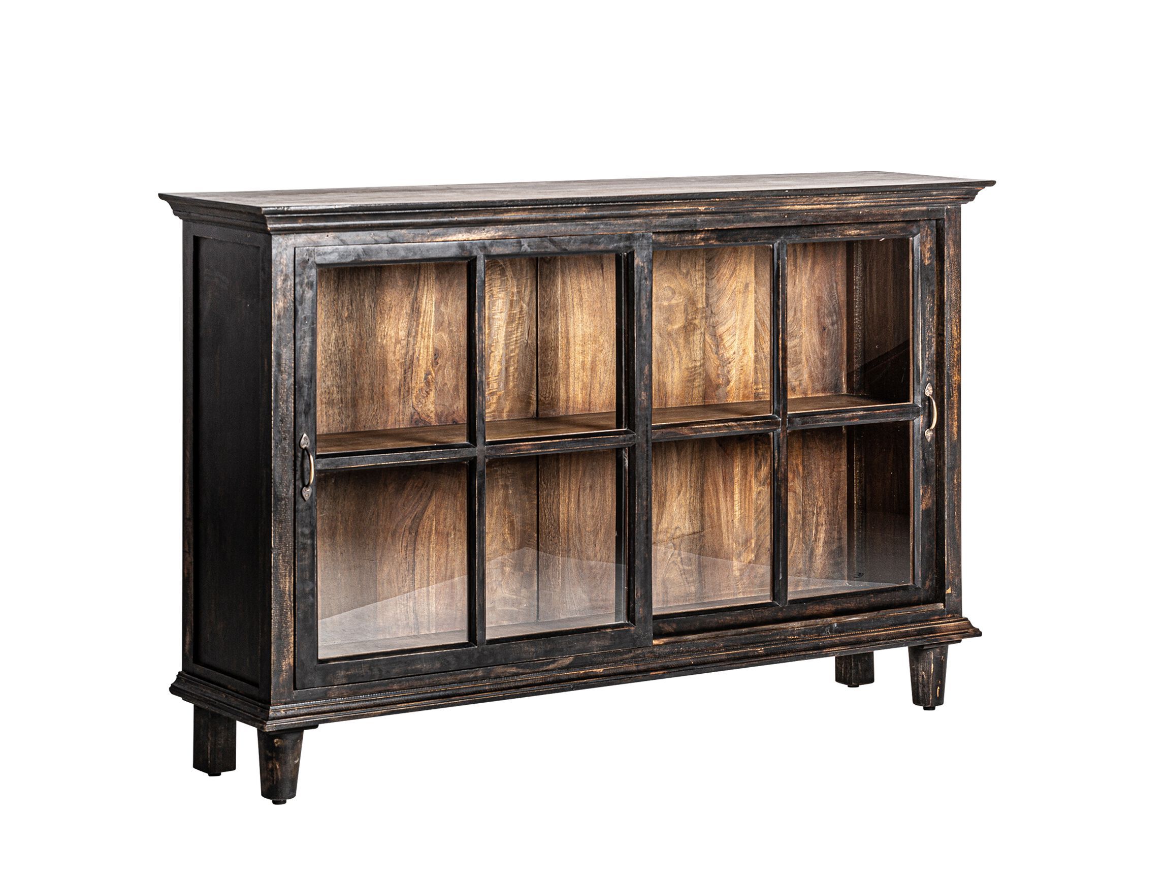 Шкаф из дерева и стекла с раздвижными дверями Vical Home BACKLNYN ARCH-00094320 - Вид №1