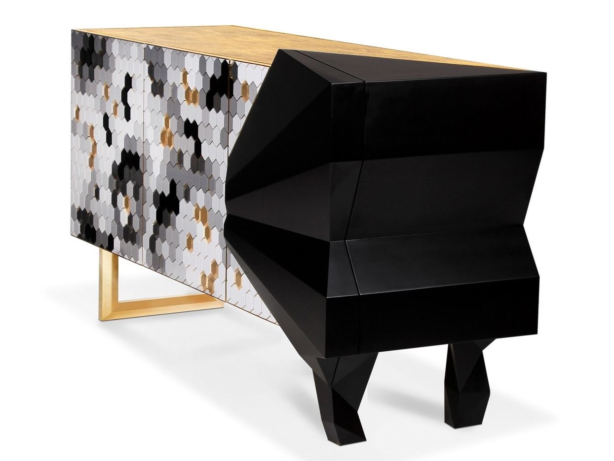 Деревянный шкаф с распашными дверями ROYAL STRANGER HONEYCOMB ARCH-00139956 - Вид №1