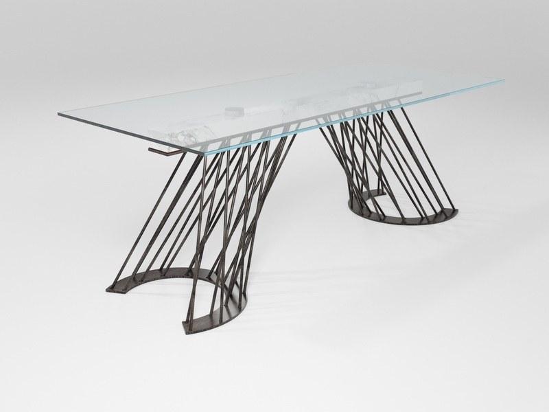 Barel Прямоугольный стол из хрусталя Sistema santiago sun-id-1503446 - Вид №1
