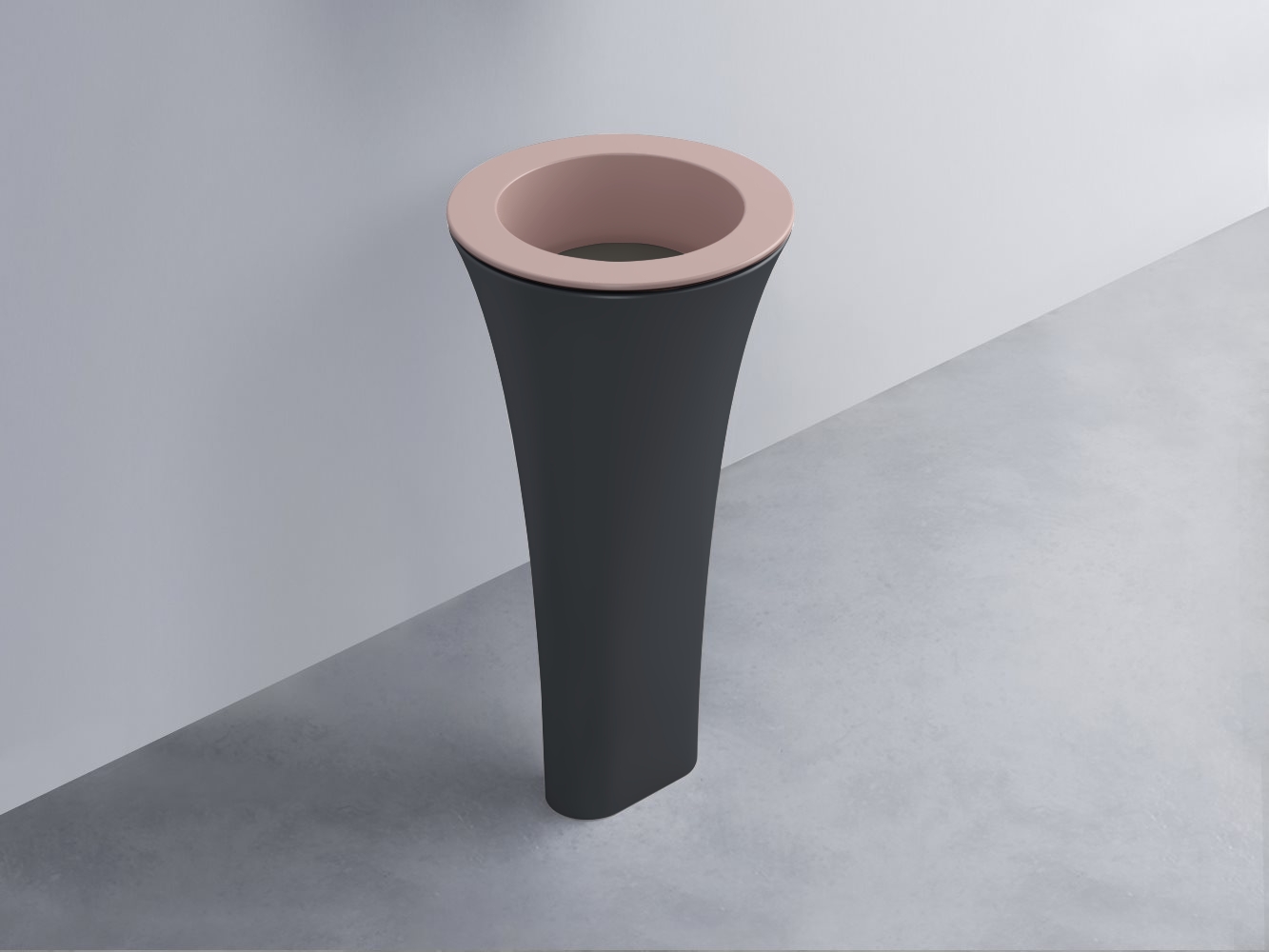 AMLA45-CP+AMPILT-FN+AMCOLT-BA Раковина Amedeo Tondo отдельностоящая cielo Enjoy + Amedeo Ceramica Cielo