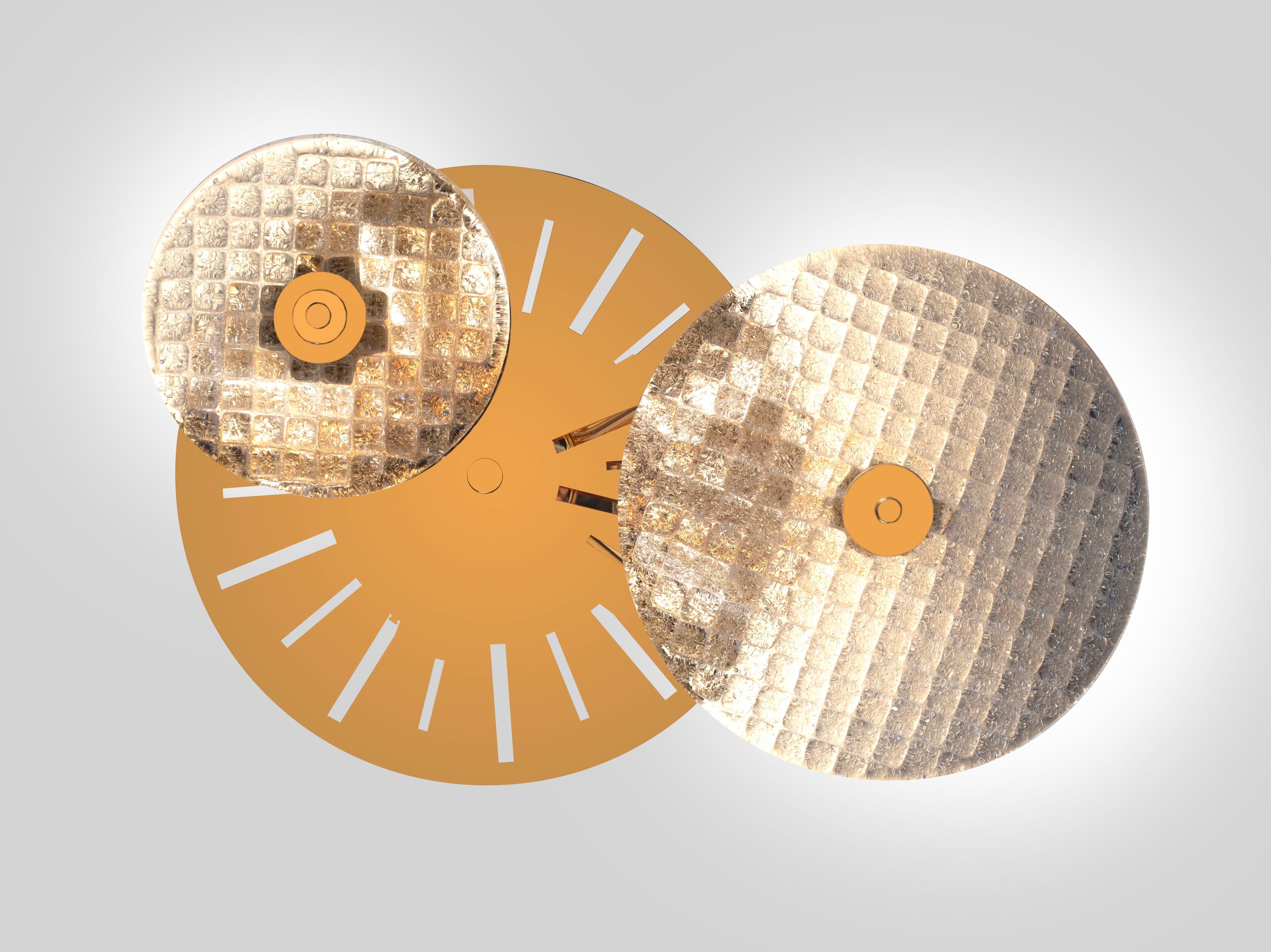 Латунный светодиодный настенный светильник Lampex Italiana Circus ARCH-00132636 - Вид №1