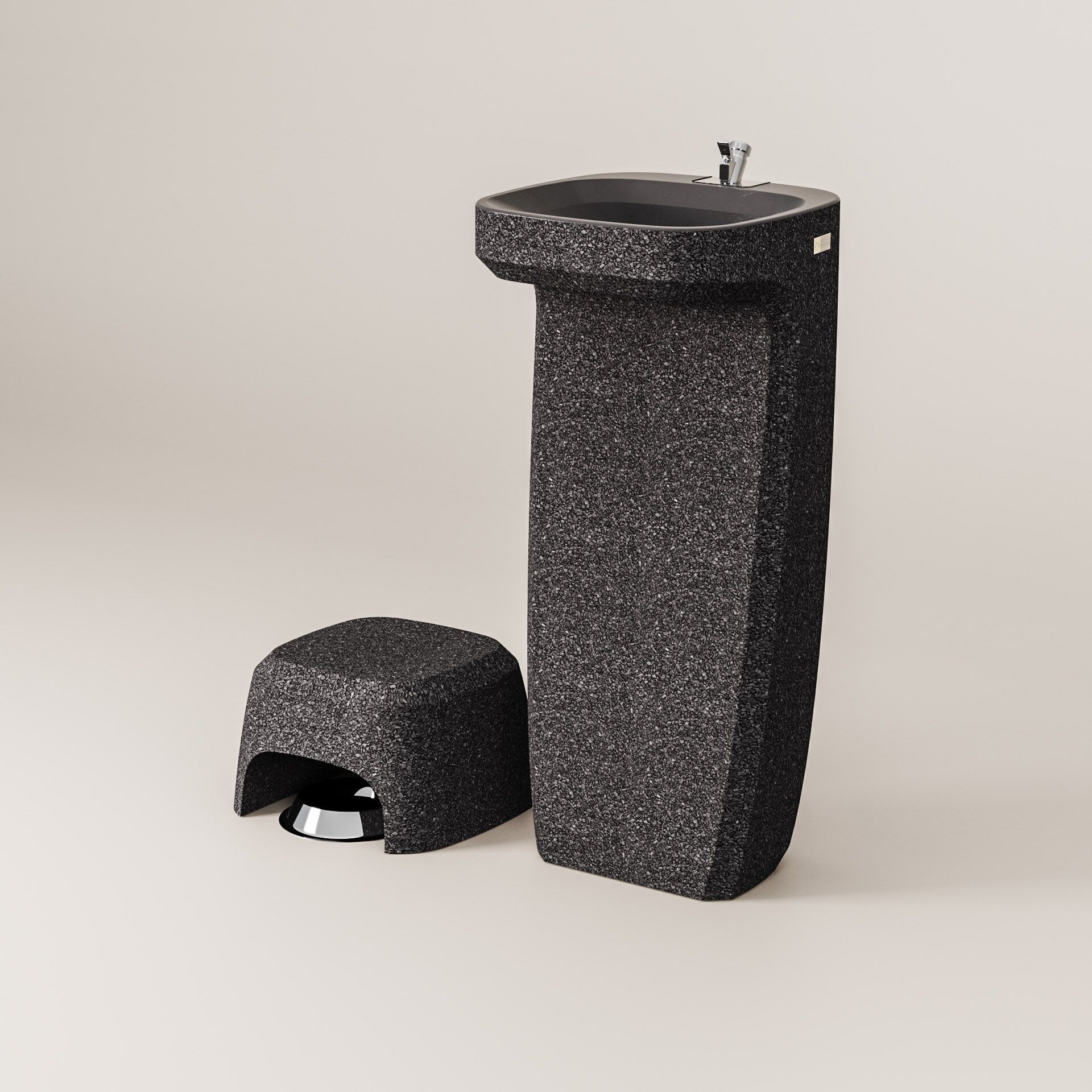 Бетонный пол фонтан Kremen ARCH-00068100 - Вид №21