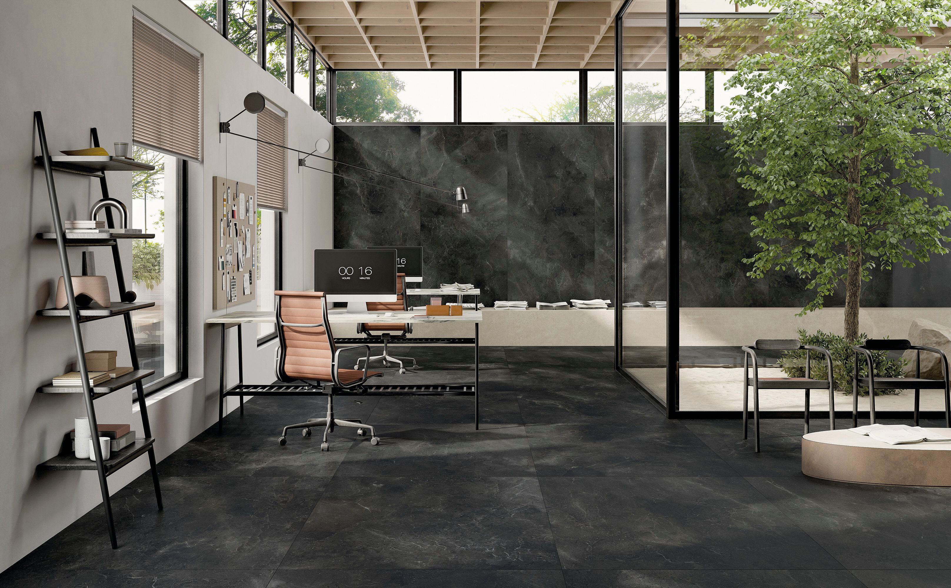 Облицовка керамогранита для интерьера Fiandre Aion Maximum ARCH-00036028 - Вид №2