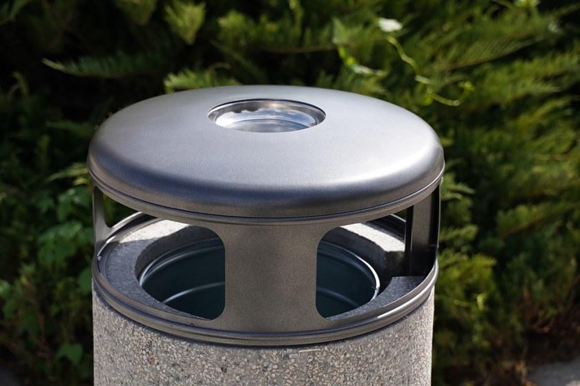 ENCHO ENCHEV - ETE Бетонный мусорный бак с крышкой для улицы sun-id-1349333 - Вид №5