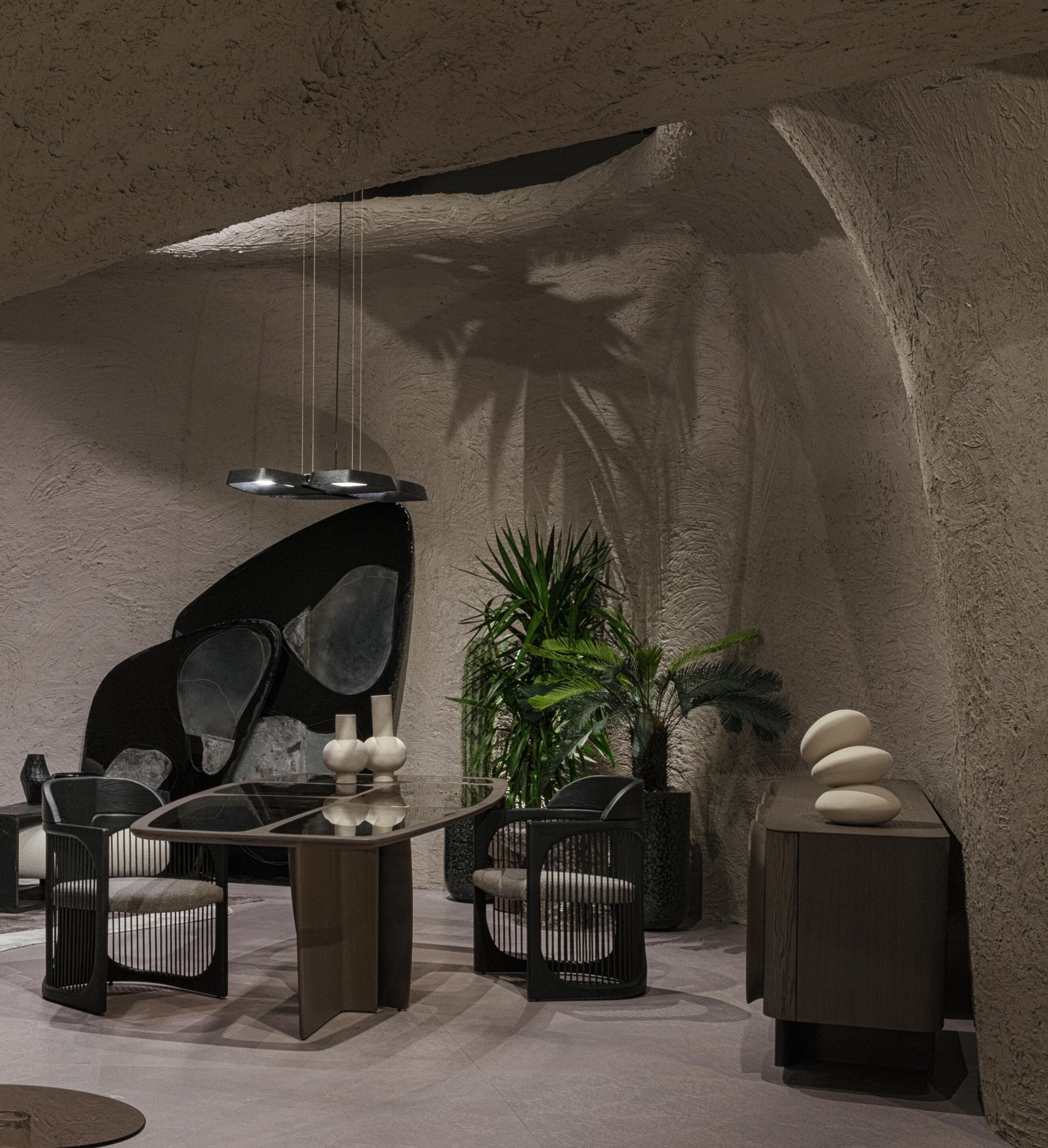 Тканевый стул с подлокотниками Enne AFYA ARCH-00118427 - Вид №6