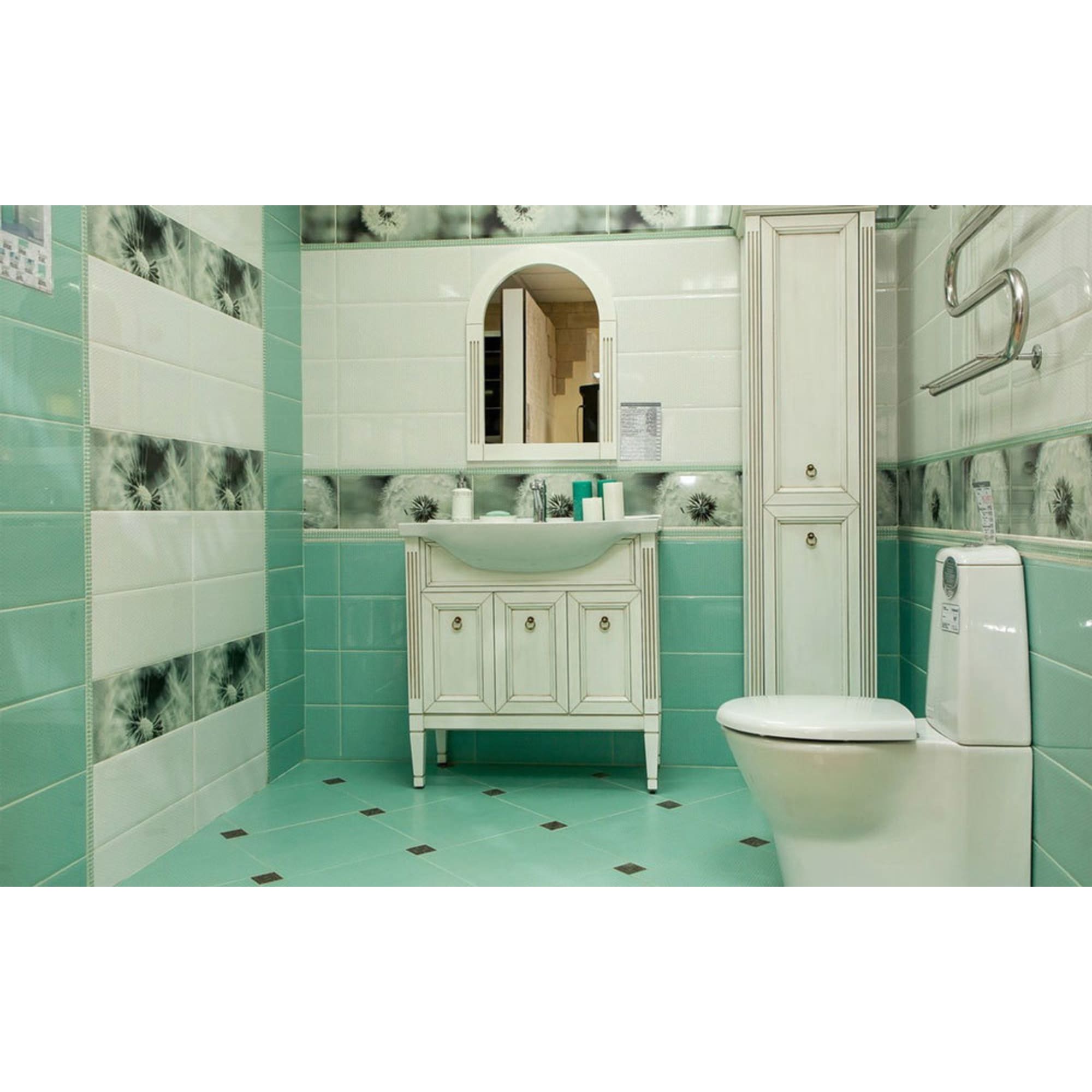 82383409 Плитка настенная «» 7С 50x20 см 1.4 м² цвет белый Концепт Santreyd  - Вид №4