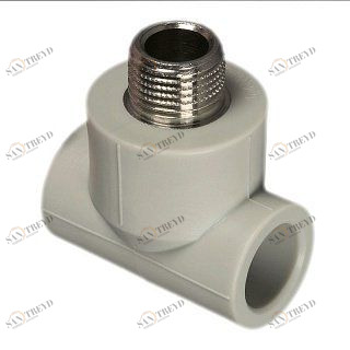 Тройник НР 25х3/4" полипропилен FV-PLAST 222525