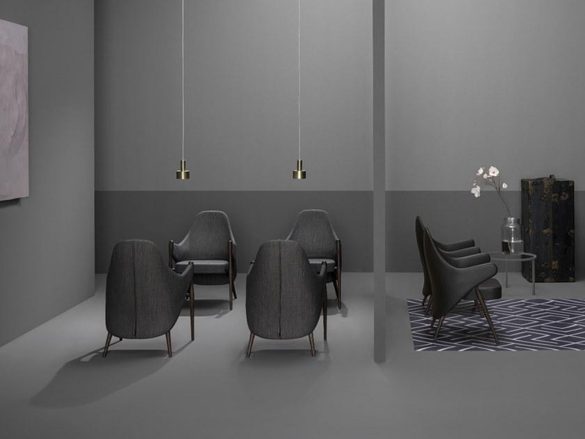 PIAVAL Кресло из ткани с подлокотниками Liv | contract 60-13/1 | 60-13/2 60-13/1 ~ 60-13/2 - Вид №5