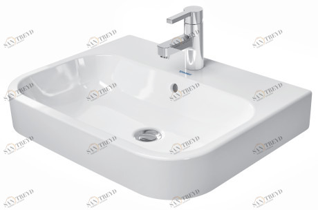 2315600060 Подвесная раковина настенная овальная Duravit Happy D.2