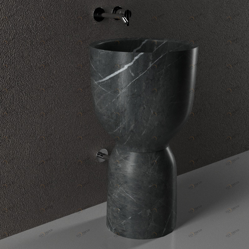 OG005MP Напольная раковина стоящая круглая Inbani 