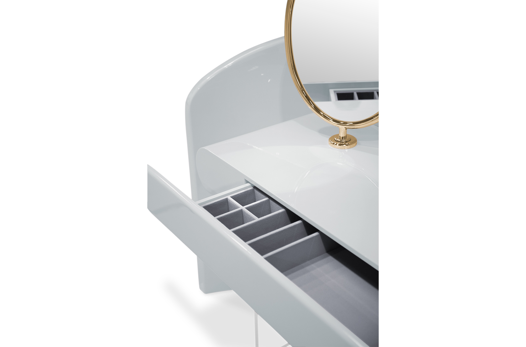 CIST363 Детский туалетный столик Консоль тщеславия Cloud Circu  - Вид №5