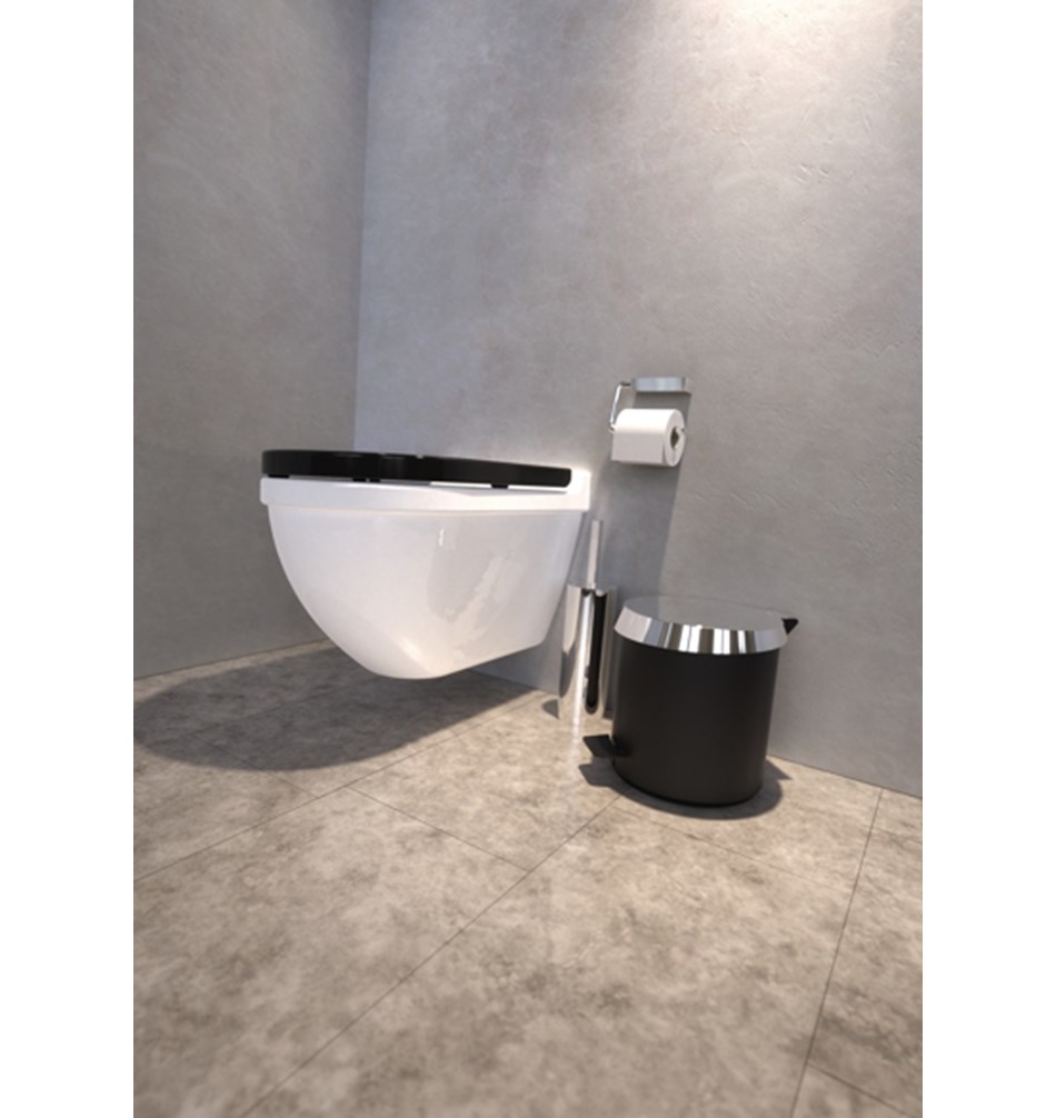 FROST Держатель туалетной бумаги 3 » полированный Алюминий Полированный хром Q301414525  - Вид №5