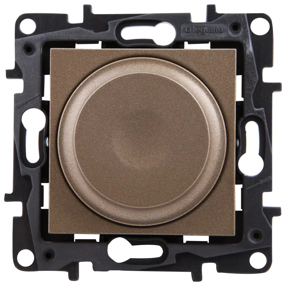 Legrand Structura - поворотный светорегулятор шампань для скрытого монтажа 82064660 STLM-0018648